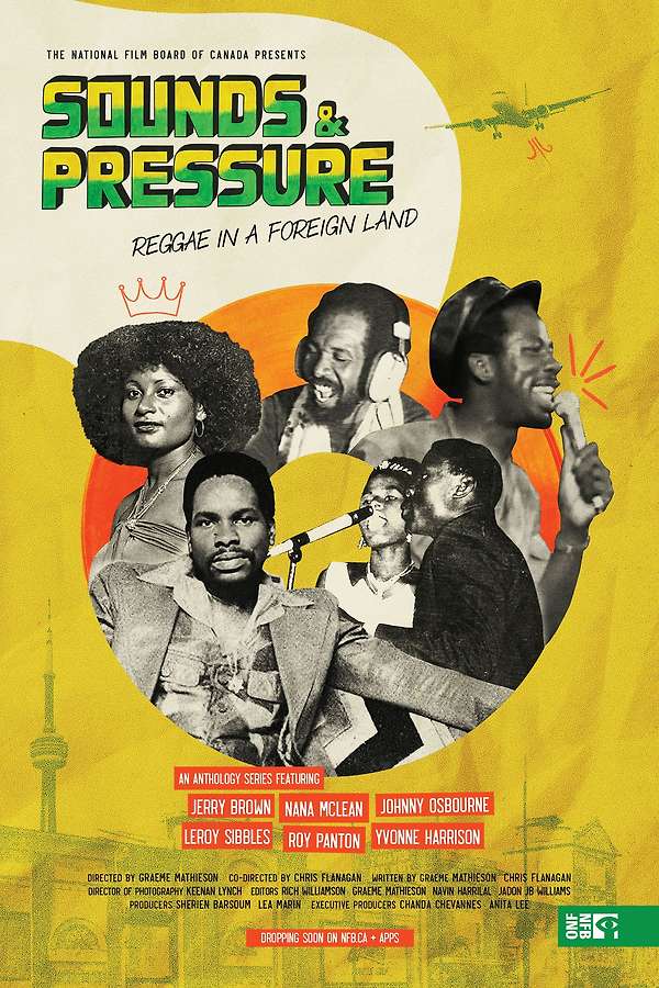 Poster: Sounds & Pressure: Reggae in a Foreign Land